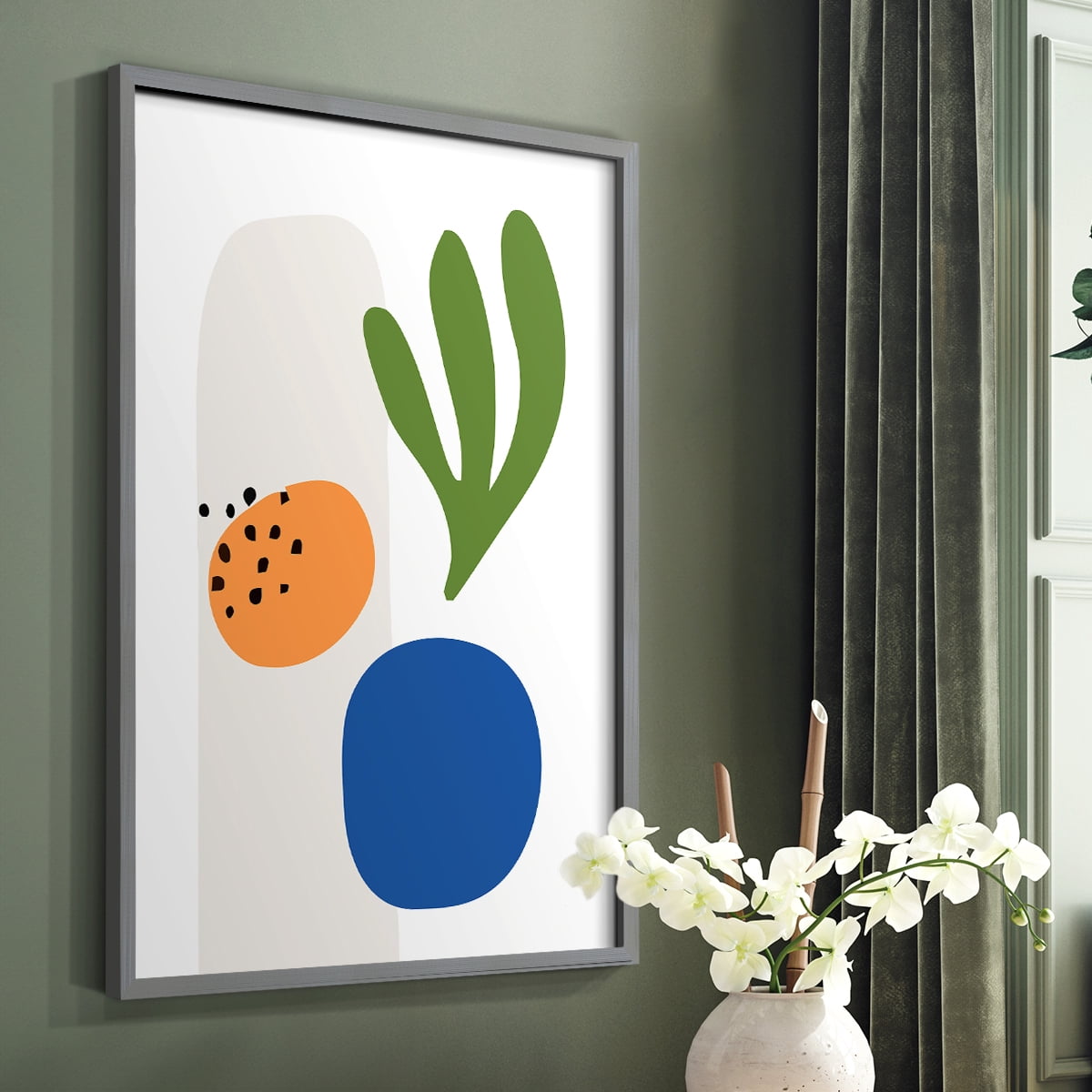 Matisse CCXCV in Solid Wood 22 x 28 Framed Print