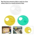 thumbnail image 2 of Outil d'Équipement de Ruche pour Porte Ronde, 12 Pcs en Plastique Ajustable pour l'Entrée avec 4 Options d'Accès, 2 of 8