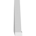 thumbnail image 4 of Ekena Millwork 38"W x 10-1/2"H x 2"P (Pitch 6/12) Peaked Cap Sunburst Architectural Grade PVC Pediment, 4 of 8