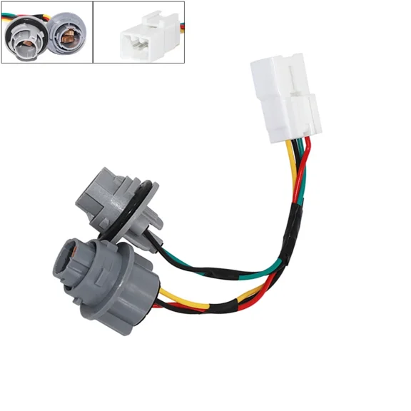 Aniceparthy 1 Pc Tail Light Socket Wiring for Kia Forte 2017-2018 No.92470B0600/92470-B0600 Lamp Bulb Pigtail Connector Harness