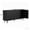 Black, variant on Hommoo Modern Wooden Sideboard Buffet Cabinet with Storage, Sideboard Storage Cabinet with 4 Doors, Multifunctional Credenza Console Coffee Bar Cabinets for Home, Office, Black