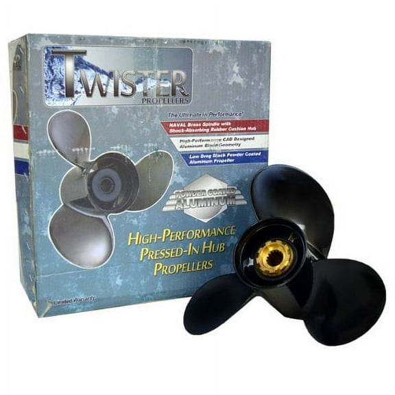 Michigan Wheel Twister Boat Propeller 231113 | RH 13 3/4 x 13P