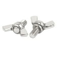 thumbnail image 5 of 304 Stainless Steel Butterfly Wing Nut Metric M5 x 8mm 5pcs, 5 of 5