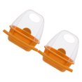 thumbnail image 2 of 2Pcs Bird Cage Food Feeder Hanging Bowl Bird Waterer Cockatiel Food Container Cage Accessories, 2 of 7