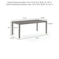 thumbnail image 3 of Crosley Furniture Greer 9-Piece Dining Table Set For 8, 3 of 10