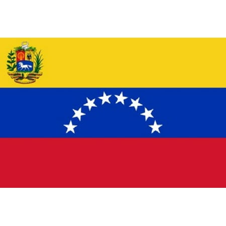 - 3x5 Venezuela Flag Country Banner South American Pennant Bandera Indoor Outdoor