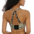 thumbnail image 4 of Freya High-Octane Molded Underwire Sports Bra (401003),38E,Pure Leopard, 4 of 5