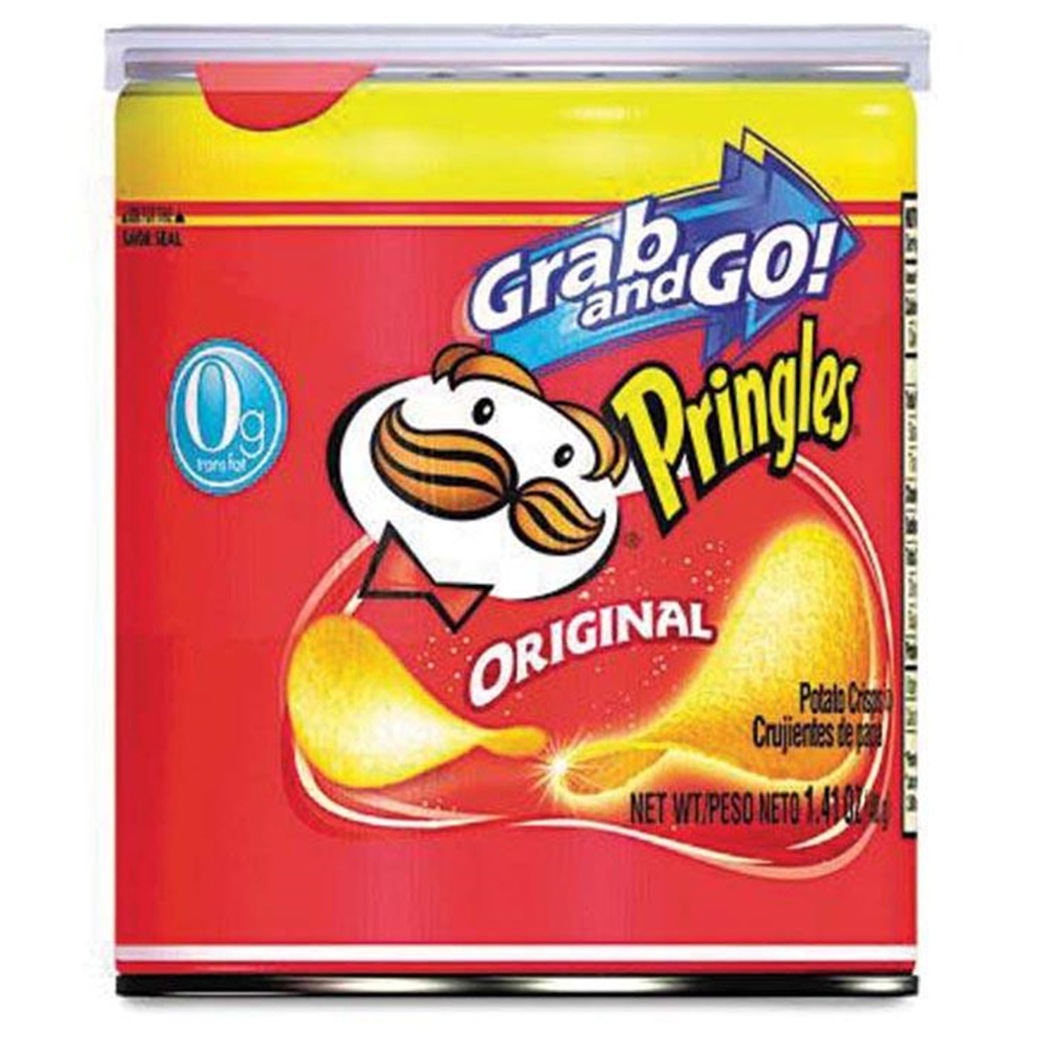 Pringles Original Potato Chips, 1.3 Oz (Pack of 12) - Walmart.com