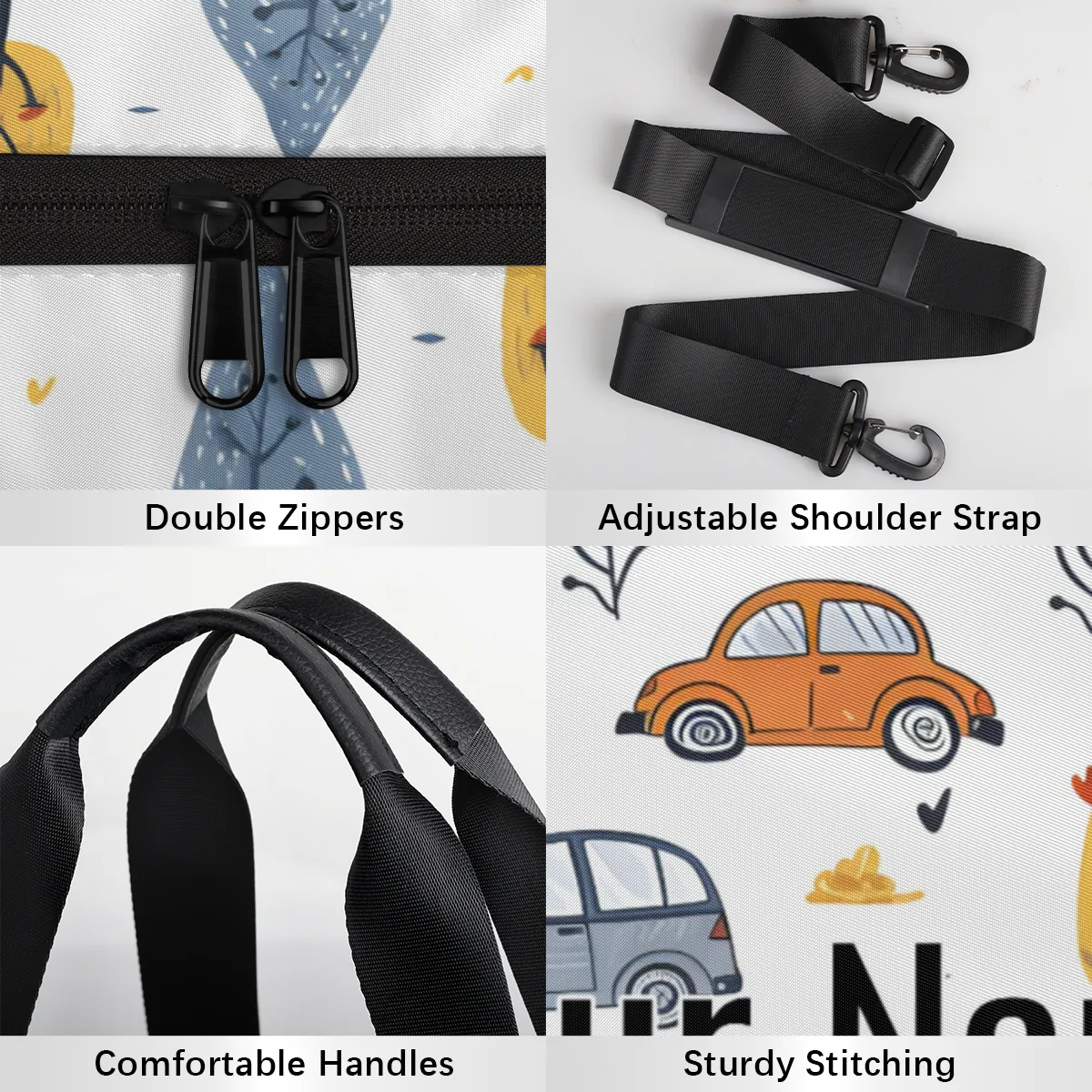 Qzjjjmy Sports Gym Bag for Kids FoldableCartoon Sport Duffel Bag Teen Boys Carry On Sports Travel Bag