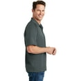 thumbnail image 3 of Sport-Tek T474 Mens Dri-Mesh Pro Polo T-Shirt, Steel - 3XL, 3 of 6