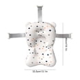 thumbnail image 4 of Almohada Baño para Bebé Alfombrilla Flotante Soporte Ducha 0 A 12 Meses (estrella) Color Blanco, 4 of 4