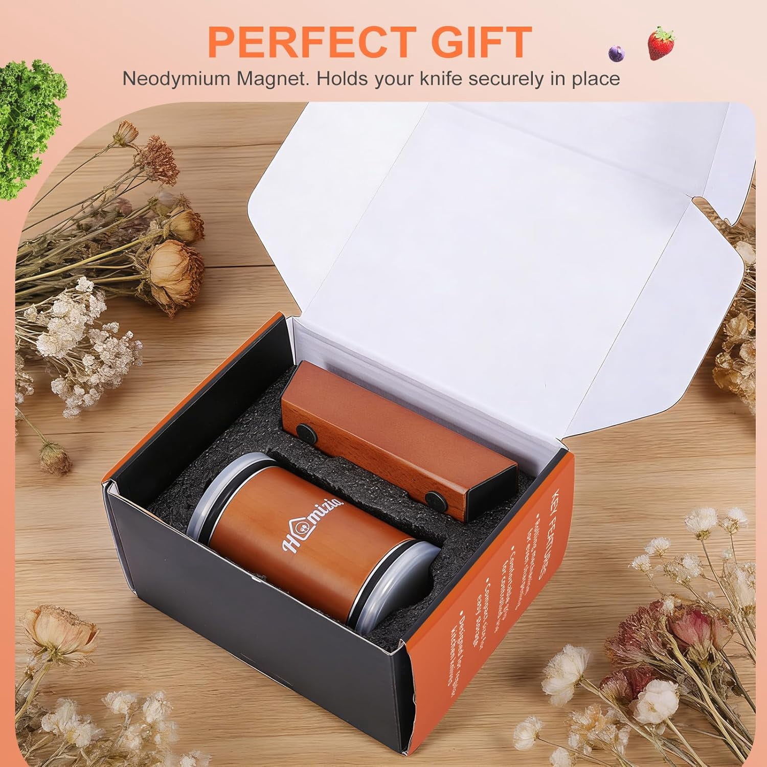 Rolling Knife Sharpener – -Crafted Sharpening Kit with Magnetic Angle System