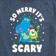 thumbnail image 3 of Monsters Inc - So Merry Its Scary - Men's Short Sleeve Graphic T-Shirt, 3 of 5