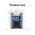thumbnail image 6 of RA4M1-Zero Mini Development Board 48MHz Frequency 256KB Built-in FPU Supports Firmware Encryption B,1 * Development Board, 6 of 7