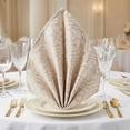 thumbnail image 2 of Unique Bargains Washable Reusable Cotton Cloth Napkins Khaki 17x17inch, 2 of 6