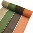 thumbnail image 2 of CHUANK 5 Rolls of Christmas Ribbon Wired for Handmade DIY Ribbon Wrapping Burlap Ribbon Rolls Colored Woven Linen Rrolls, 2 of 8