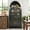 Black + MDF + MDF, variant on 71" Tall Arched Pantry Cabinet with Glass Barn Door, Farmhouse Kitchen Storage with Adjustable Shelves for Kitchen Dining Room, White