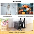 thumbnail image 4 of Purse Organizer, Transparent Closet Shelf Divider, Detachable Handbag Storage Organizer, Clear Purse Display Stand, Shelf Storage Solution for Bags Wallets Books Cosmetics, 4 of 8