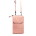 thumbnail image 2 of Small Crossbody Bags for Women, Removable Rfid Blocking Card Holder for Samsung Galaxy S24/S24+/S24 Plus/S24 Ultra 5.5/6.9/7.2 Inch, Mini Cell Phone Purse, Lightpink, 2 of 8