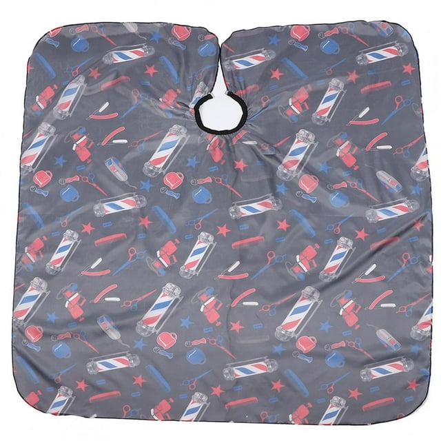 Capa de salón, capa de peluquería de moda, capa de corte de cabello, capa de peluquería elaborada con cuidado