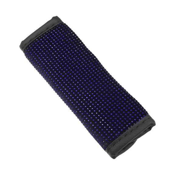 Unique Bargains Universal Car Handbrake Cover Protector Bling Rhinestone Handbrake Decoration Cover Accessories Blue