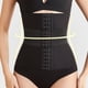 thumbnail image 4 of Entrenador de cintura para mujer jinwen cinturón moldeador de cuerpo XL negro, 4 of 8