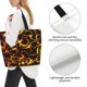 thumbnail image 3 of Easygdp Orange Lightning Bolsas Tote para Mujer, Bolsos de Hombro para Viaje, Bolsos de Mano de Gran Capacidad para Compras y Trabajo, 3 of 8