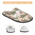 thumbnail image 3 of Fotbe Cowboy Christmas Trees Pantuflas Peludas para Mujer con Estampado, Zapatillas de Peluche, Zapatos de Invierno para Casa, Uso Interior y Exterior-Medium, 3 of 8