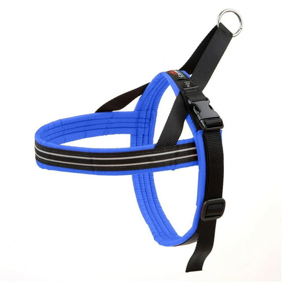 ComfortFlex Sport Dog Harness – No-Choke, Fully Padded, Non-Chafing Harness - Blue Jay, Medium/Large
