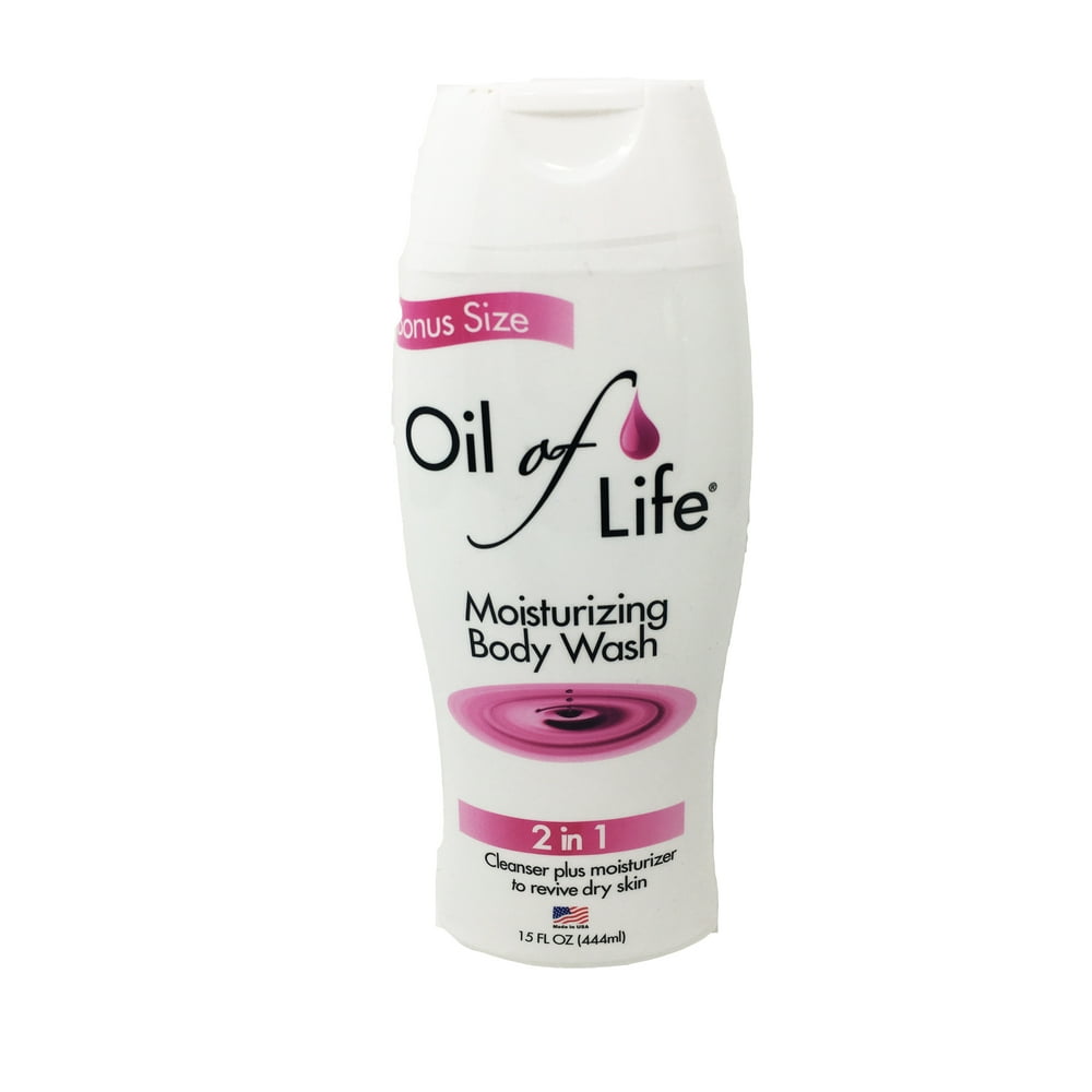 Oil of Life Moisturizing Body Wash 2 in 1 Pack of 2