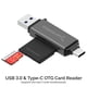 thumbnail image 2 of Lector de tarjetas OTG USB 3.0 y USB tipo C SABRENT Lector de tarjetas, 2 of 2