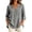 Black, variant on Horkkom 3/4 Length Sleeve Womens Tops V Neck Plaid Print Button Up Shirt Trendy Business Casual Tops L
