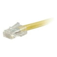 thumbnail image 3 of C2G Cat5e Non-Booted Unshielded (UTP) Network Patch Cable - Patch cable - RJ-45 (M) to RJ-45 (M) - 100 ft - CAT 5e - stranded - yellow, 3 of 4