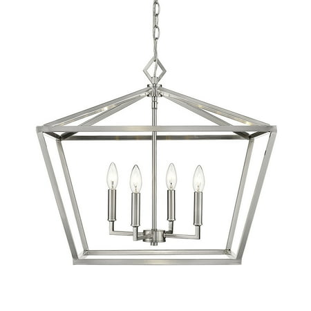 

Millennium Lighting 3294 Ritner 4 Light 23 Wide Geometric Pendant - Nickel