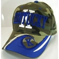 thumbnail image 2 of Kentucky Men's K Wave Pattern Adjustable Baseball Cap (Camouflage), 2 of 3