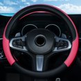thumbnail image 1 of Universal Non slip D-shaped Round Breathable Car Steering Wheel Cover Lot U5, 1 of 1