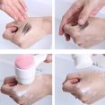 thumbnail image 4 of Qarigey Limpiador Facial de silicona de doble cara portátil, cepillo de lavado, eliminación de espinillas, limpieza Facial, masaje, herramienta de Tratamientos faciales Rosa cabeza plana 2 Qarigey MR2699-02B, 4 of 6