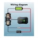 thumbnail image 3 of Medidor Culombio KM110F con WIFI, Detección Corriente Bidireccional Alta Precisión, Muestra la Potencia del Voltaje la Batería para Vehículos Recreativos y Vehículos Eléctricos, 3 of 5