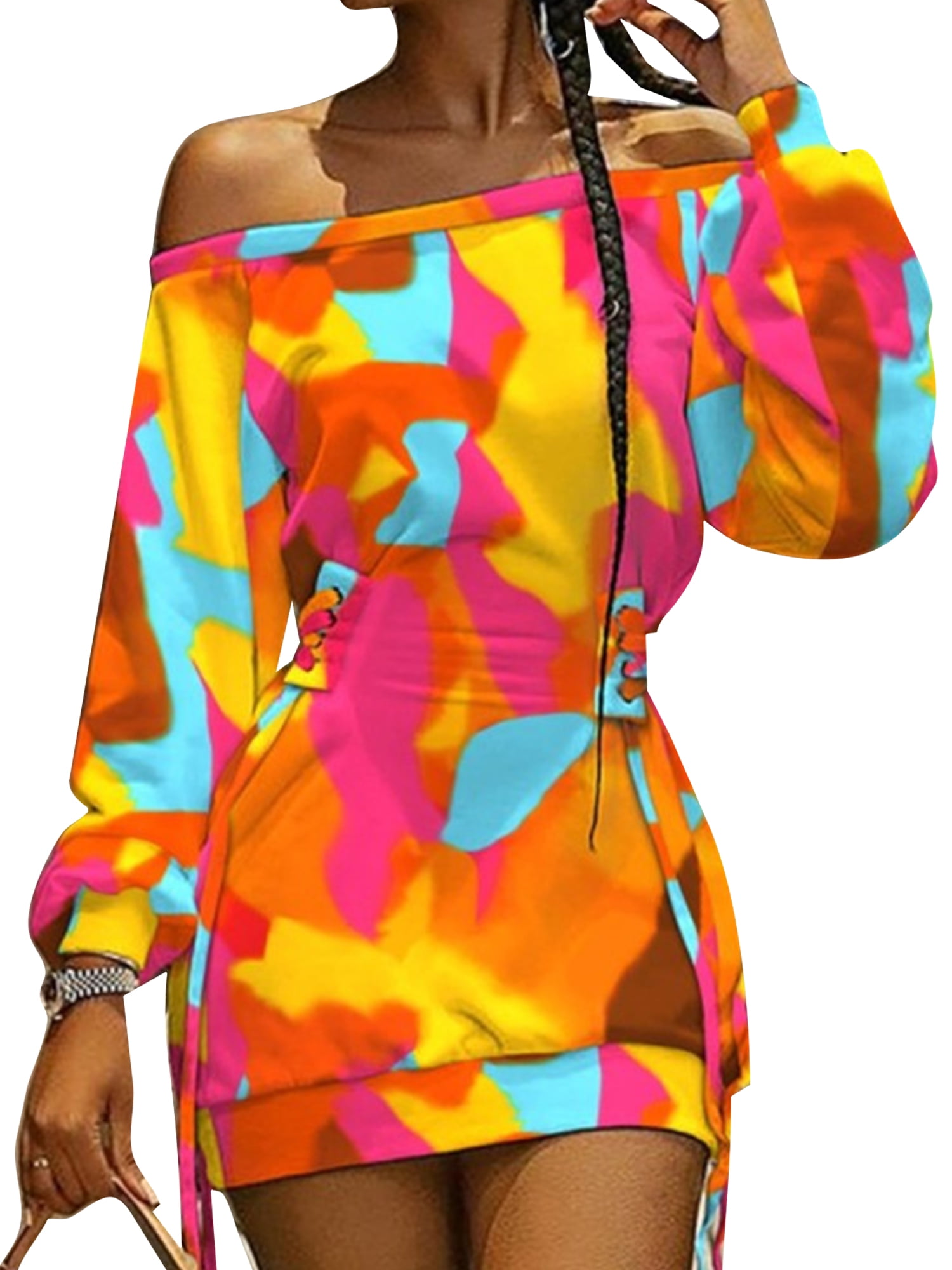 MAWCLOS Ladies Casual Long Sleeve T 