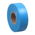 thumbnail image 2 of Cinta de señalización de señalización, de cinta de inspección, compacta, de rendimiento, de PVC, de color brillante, de 45 m de longitud, Azul, 2 of 8