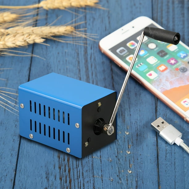 Generateur Electrique, Générateur de charge à manivelle de charge USB haute  puissance portable pour alimenter le dynamotor de secours pour le camping  en plein air de survie