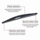 thumbnail image 4 of Front Windshield Wiper Arm & Blade Set of 2 for Chevrolet Trailblazer GMC Envoy Rainier, 4 of 5