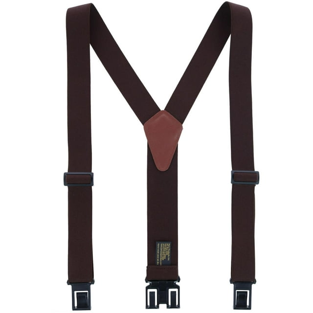 Perry Suspenders Elastic 1.5 Inch Wide Hook End Suspenders (Men's)