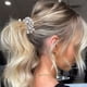 thumbnail image 3 of Diadema elástica Diadema de perlas Diadema de cristal Accesorios para el cabello de mujer y niña, 3 of 7