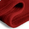 thumbnail image 5 of Bare Home  Lightweight Polar Fleece Blanket Red Full/Queen, 5 of 5