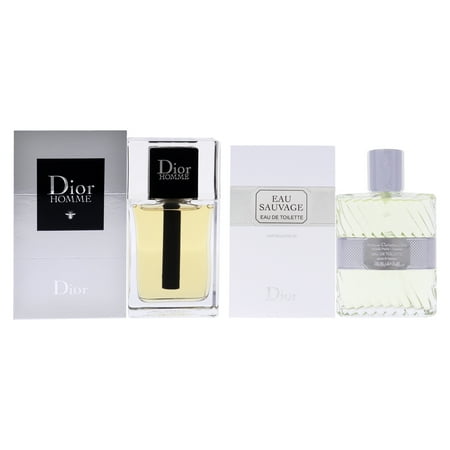 Christian Dior Christian Dior 2 Pc Kit - 3.4oz Eau Sauvage EDT Spray, 1.7oz Dior Homme EDT Spray