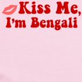 thumbnail image 2 of CafePress - Kiss Me, I'm Bengali. Infant Bodysuit - Baby Light Bodysuit, Size Newborn - 24 Months, 2 of 4