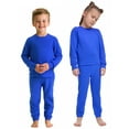 thumbnail image 2 of Rimyaw Kids Pajamas Sets Boys Girls 2-Piece Sleepwear Set Cotton Long Sleeve Casual Kids Clothes 6T, 2 of 7