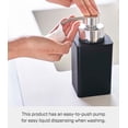 thumbnail image 2 of Yamazaki Home Foaming Soap Dispenser, Black, ABS Plastic, 12.2 fluid oz., 360 milliliters, No Assembly, 2 of 7
