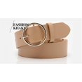 thumbnail image 2 of Ceintures Populaires pour Femmes, Boucles Rondes, Décontractées, Simples, Polyvalentes, Jeans, Accessoires, Ceintures, Dames, 2 of 3